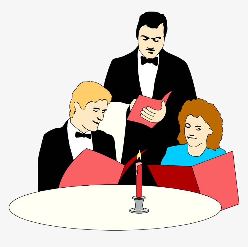 Couple Dinner Png - Restaurant Clipart, Transparent Png