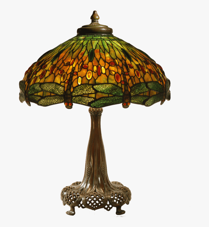 Lamp Art Nouveau - Art Nouveau Objetos Decorativos, HD Png Download