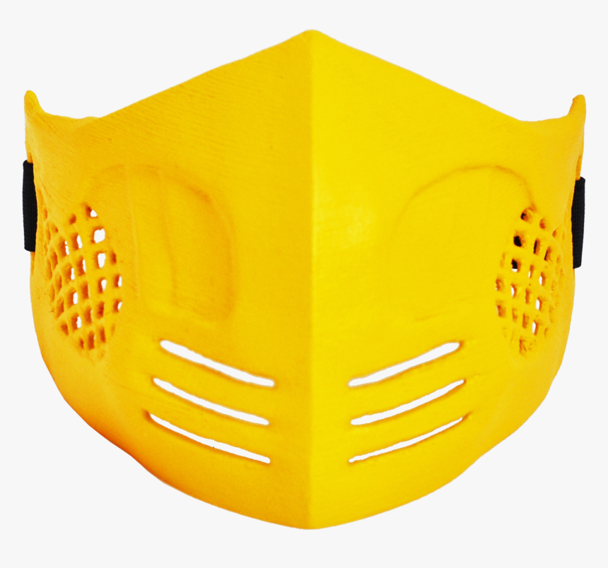 Scorpion Mask From Mk - Mortal Kombat Scorpion Mask Png, Transparent Png