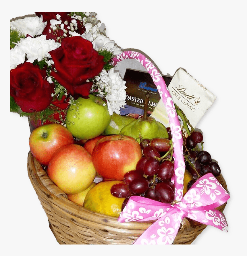 Large Fruit Basket - Apple, HD Png Download