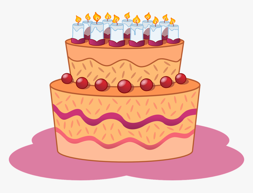 Cake Birthday Dessert Free Picture - Birthday Cake, HD Png Download