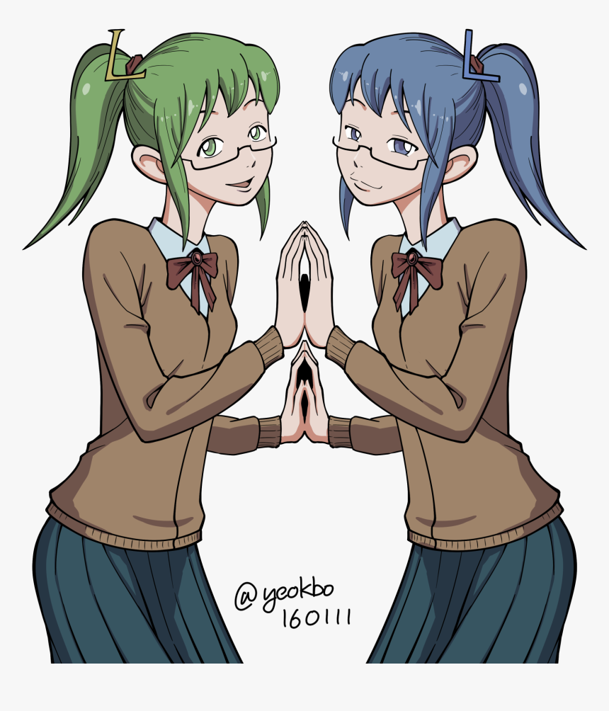 160111 Libra Twins - Twin Cartoon Wikimedia Commons, HD Png Download