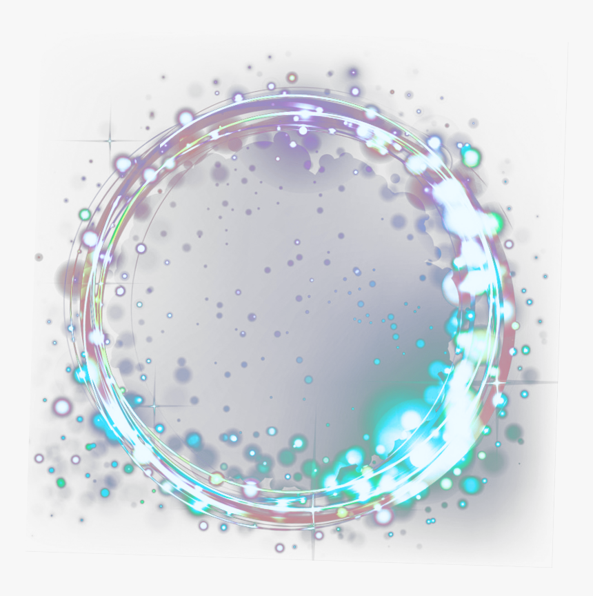 #mq #round #circle #circles #glow #light #lights #lightning - Transparent Light Circles Png, Png Download