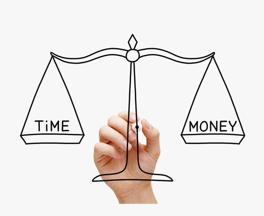 Transparent Time Is Money Png - Pros And Cons Balance, Png Download