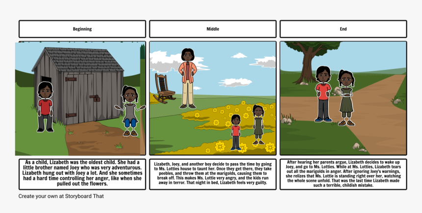 Lizabeth And Joey Marigold, HD Png Download