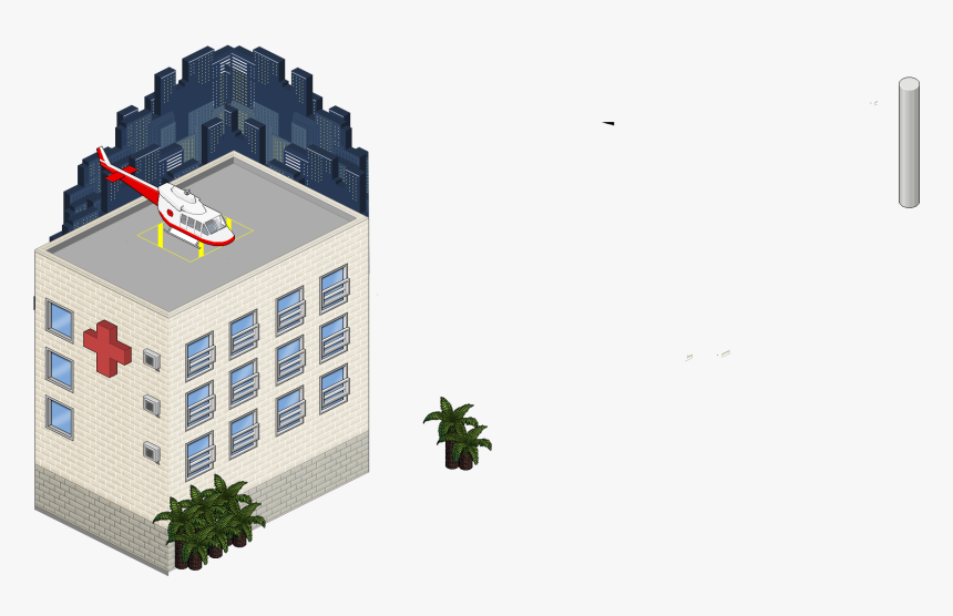 Edificio Hospital - House, HD Png Download