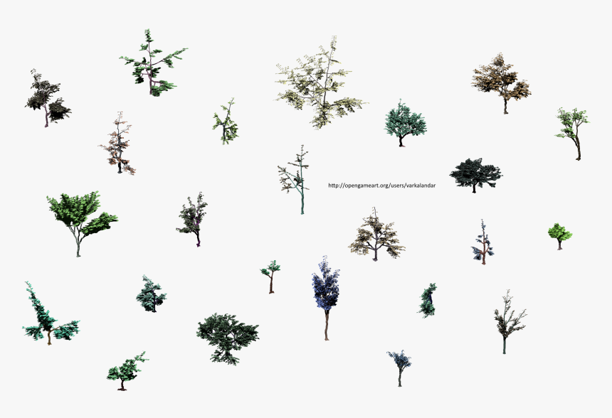 Hjm Small Trees Roots 2 Alpha - Insect, HD Png Download