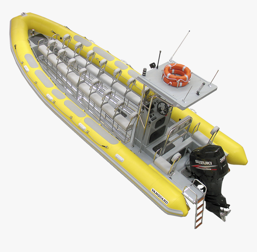 Vanguard Tx-860 - Rigid-hulled Inflatable Boat, HD Png Download