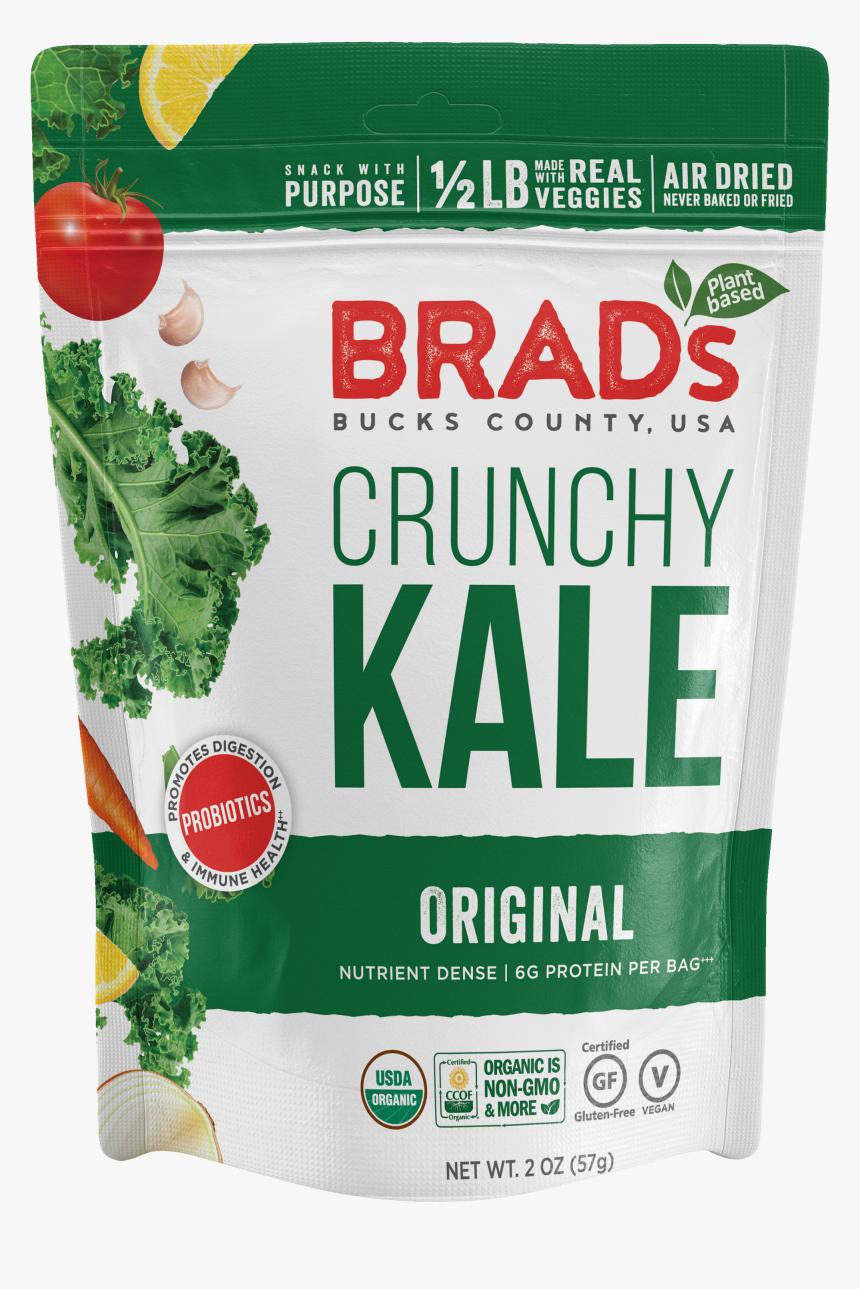 Brads Kale Chips Naked, HD Png Download