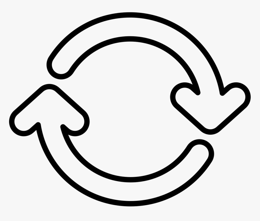 Transparent Arrow Circle Clipart - White Circle Arrow Png, Png Download