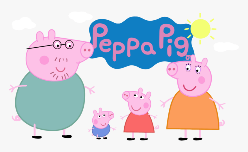 Peppa Pig Logo Png, Transparent Png