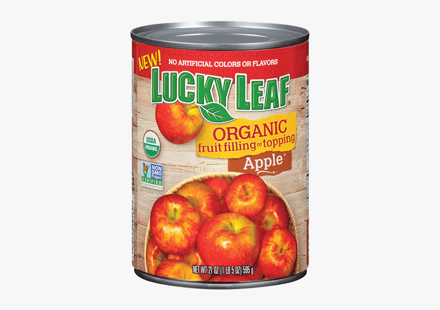 Organic Apple Fruit Filling - Lucky Leaf Blueberry, HD Png Download