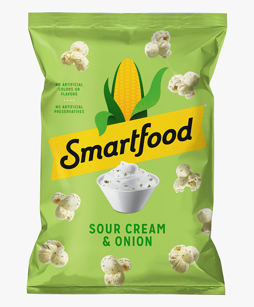 Smartfood® Sour Cream & Onion Flavored Popcorn Smartfood Popcorn Logo