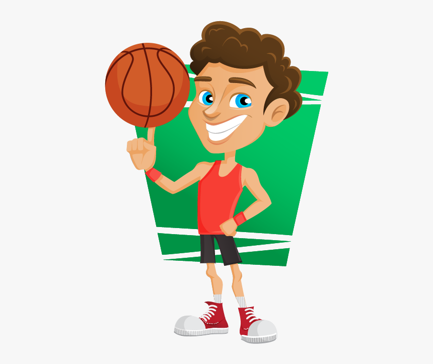 Collection Of Player - Clip Art Basketball Player, HD Png Download