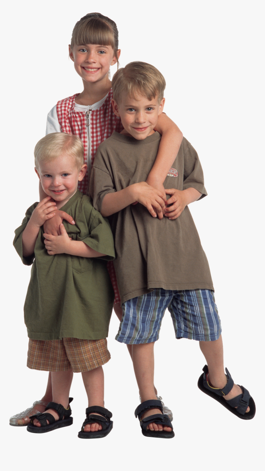 Download For Free Children - Kids Standing Transparent Background, HD Png Download