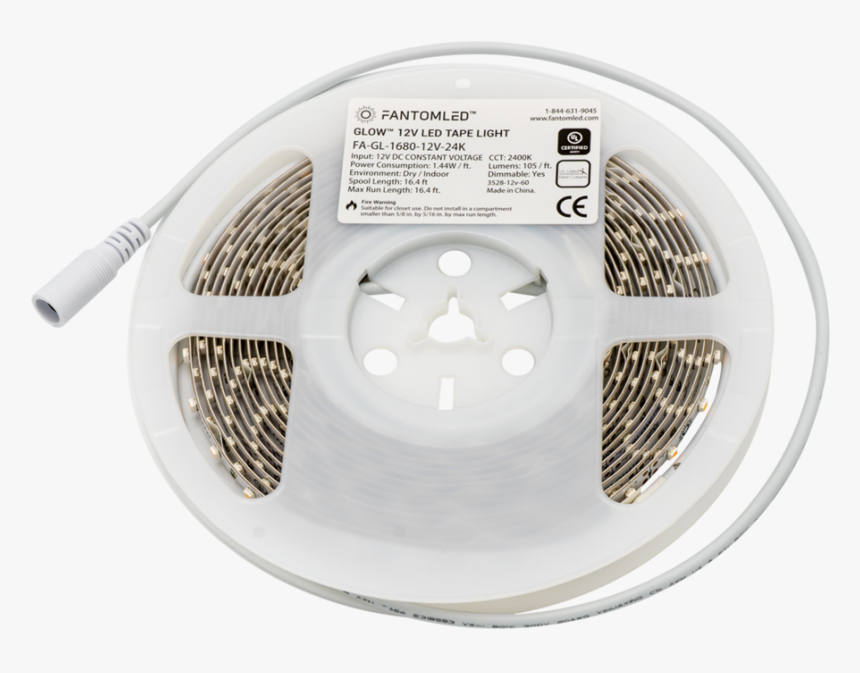 12v Glow™ Led Tape Light - Circle, HD Png Download