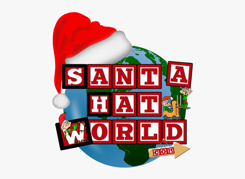 Santahatworld, HD Png Download