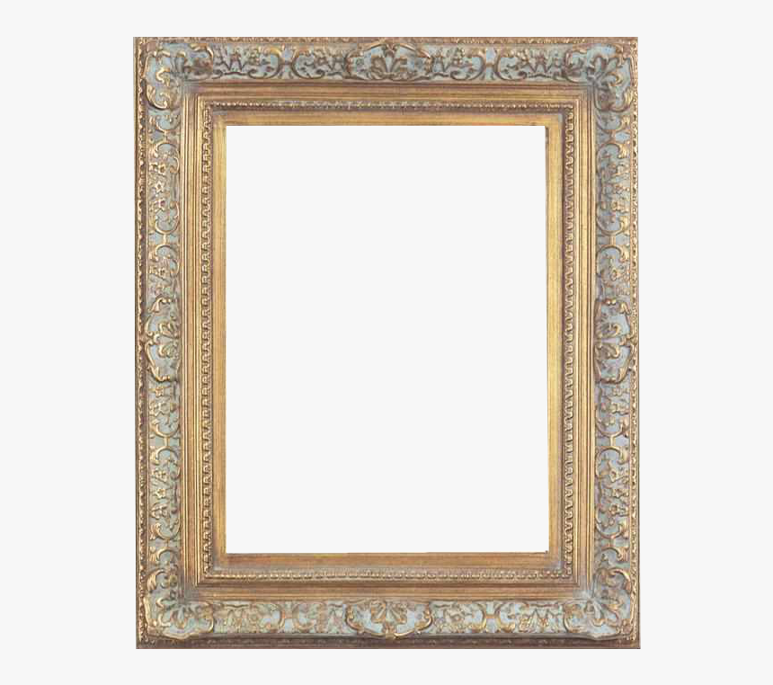 Marcos Para Cuadros Vintage Elegant Marcos De Madera - Gold Picture Frame, HD Png Download