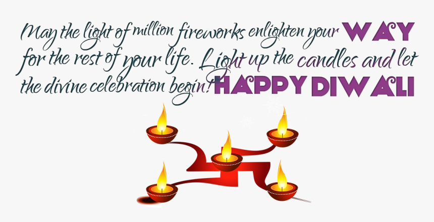 Diwali Wishes Png Clipart Background - Diwali Wishes Png, Transparent Png