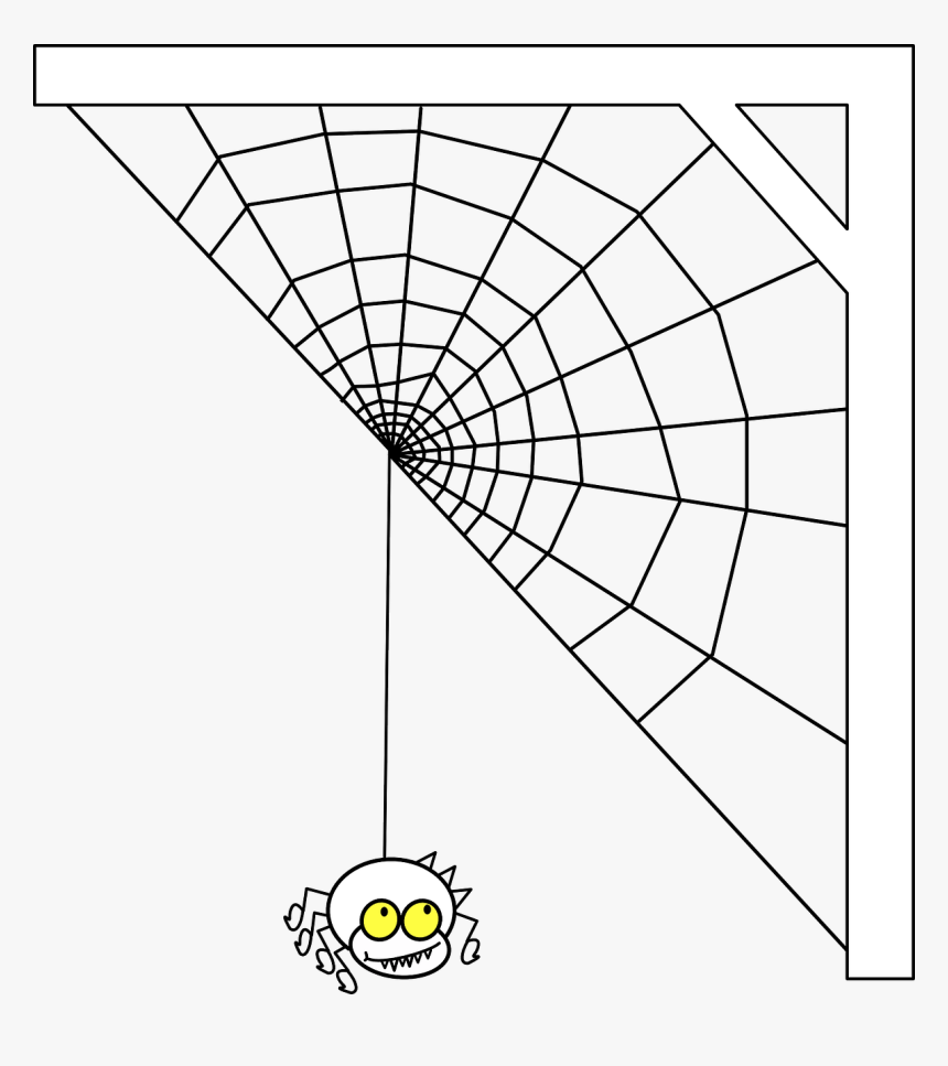 Spider Web Clip Art, HD Png Download