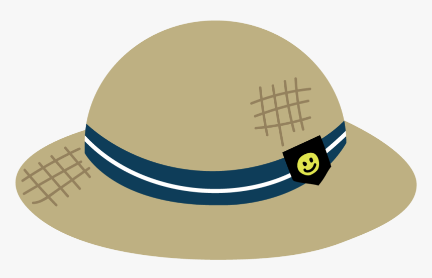 Straw Hat Illustration New Year Card Product Design - Fedora, HD Png Download