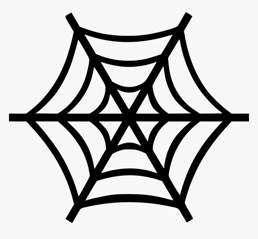 Halloween Net Spider Comments - Halloween Spider Png White, Transparent Png