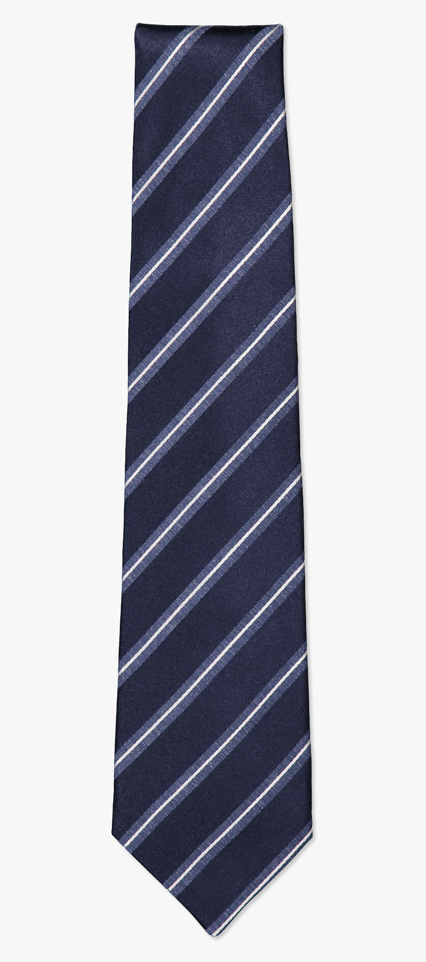 Navy Stripe Neck Tie - School Ties, HD Png Download