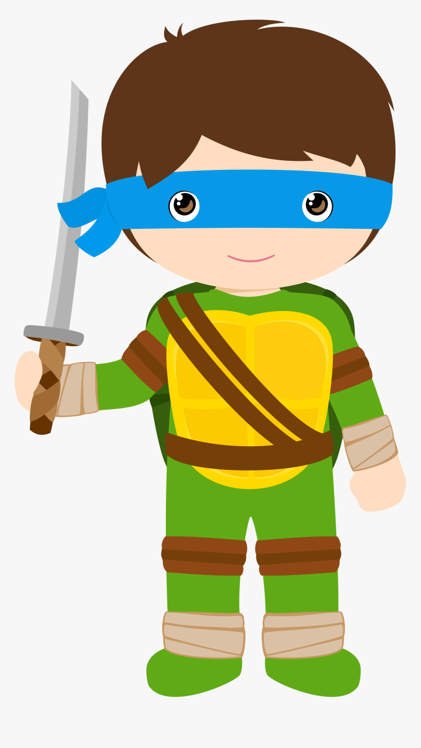 Minus Clipart Superhero Png - Ninja Turtle Costume Clipart, Transparent Png