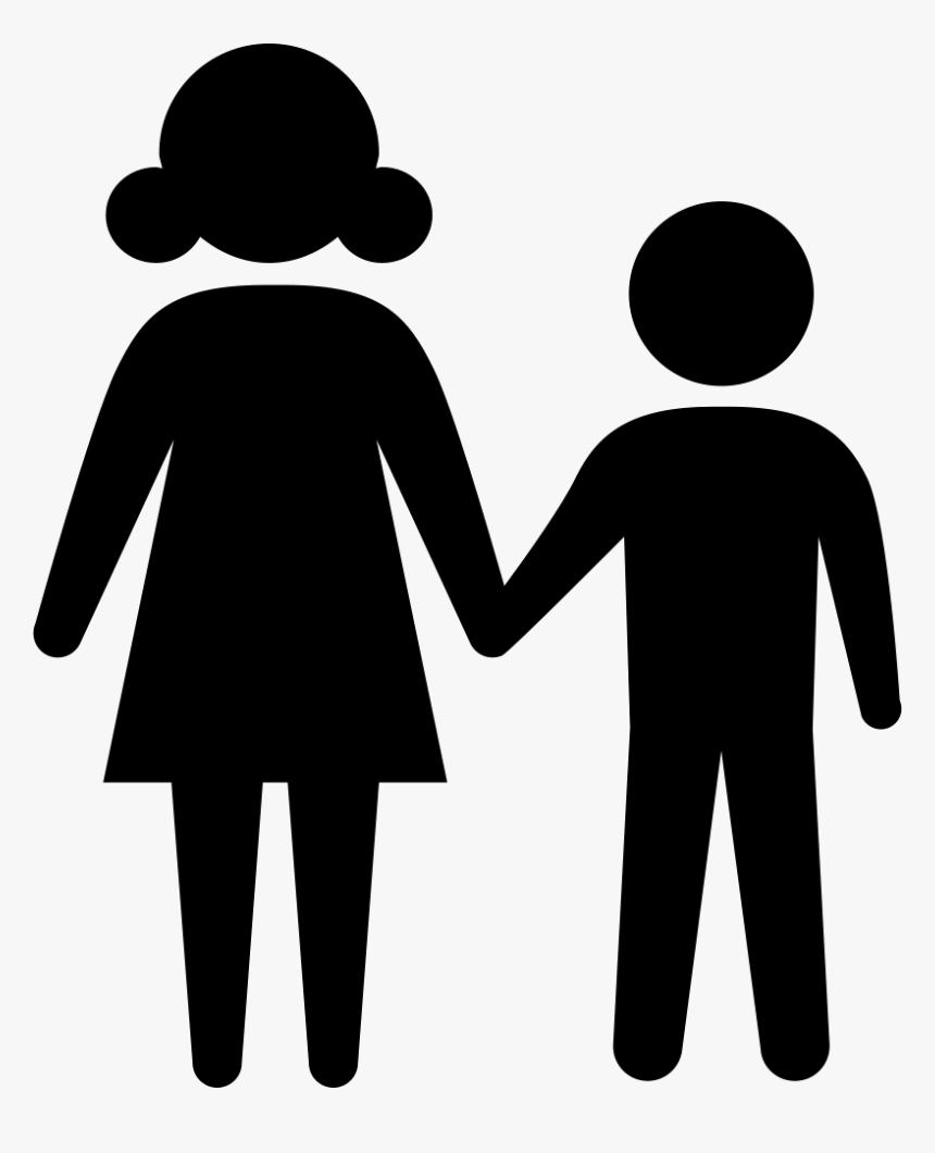 Png File Svg - Boy And Girl Holding Hands Png, Transparent Png