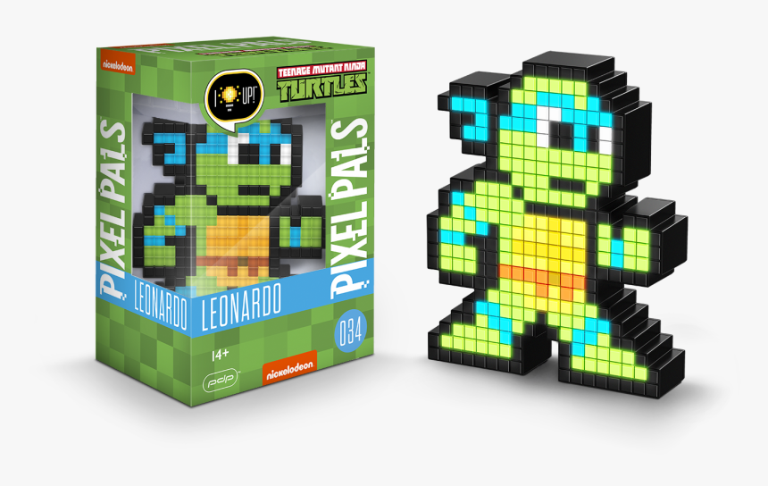 Pixel Pals Teenage Mutant Ninja Turtles Leonardo, HD Png Download