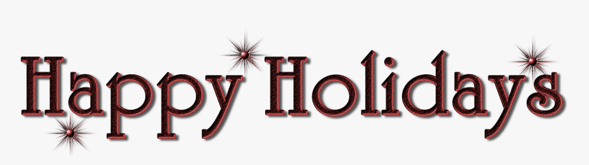 Happy Holidays Clip Art Images Free - Graphic Design, HD Png Download