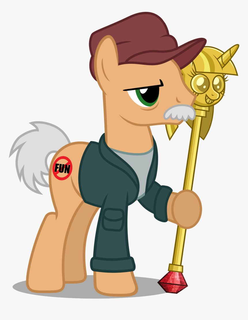 Fun Pony Scruffy Horse Cartoon Mammal Vertebrate Horse - Cartoon, HD Png Download