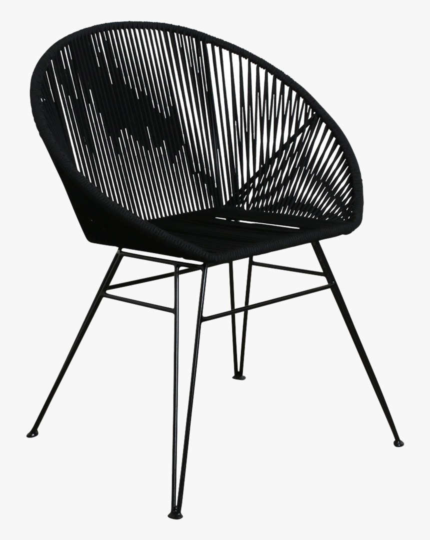 Transparent Black Rope Png - Windsor Chair, Png Download