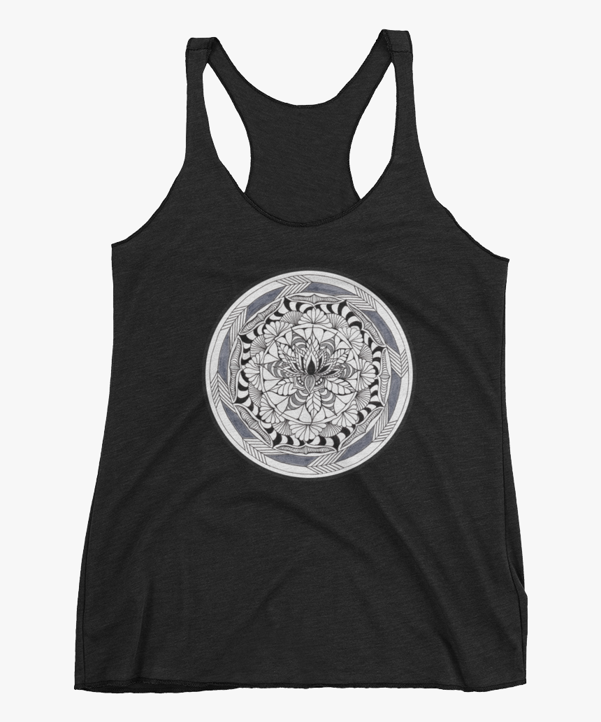Racerback Zentangle Tank Tops - Sleeveless Shirt, HD Png Download