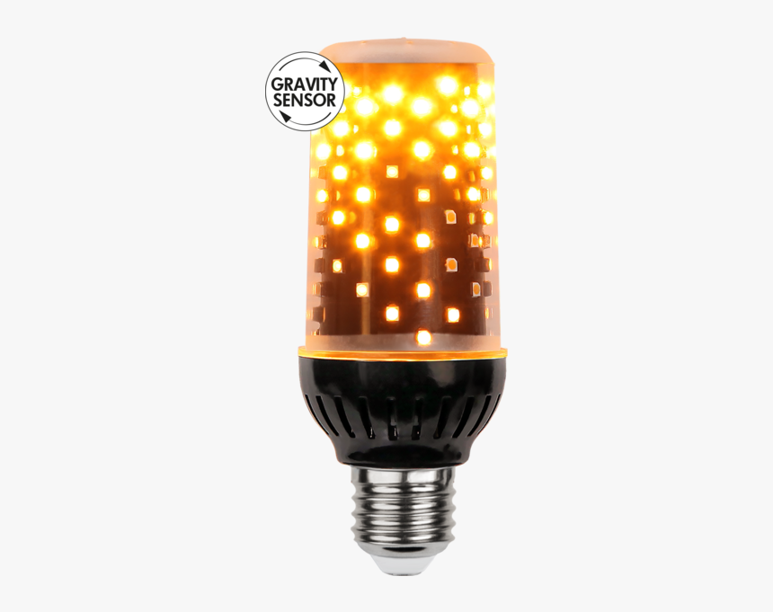 Led Lamp E27 T45 Flame - 7391482028914, HD Png Download