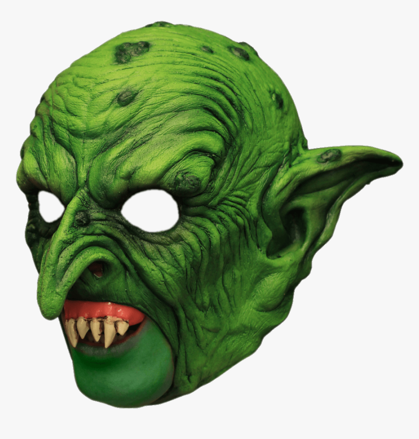 Puck The Goblin Mask - Green Goblin Mask Png, Transparent Png