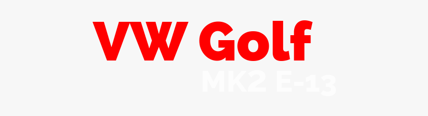 Golf Vw - Coquelicot, HD Png Download