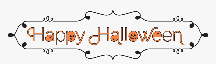 Happy Halloween 2018 Png Free Image Download - Imagenes De Halloween Letras En Png, Transparent Png