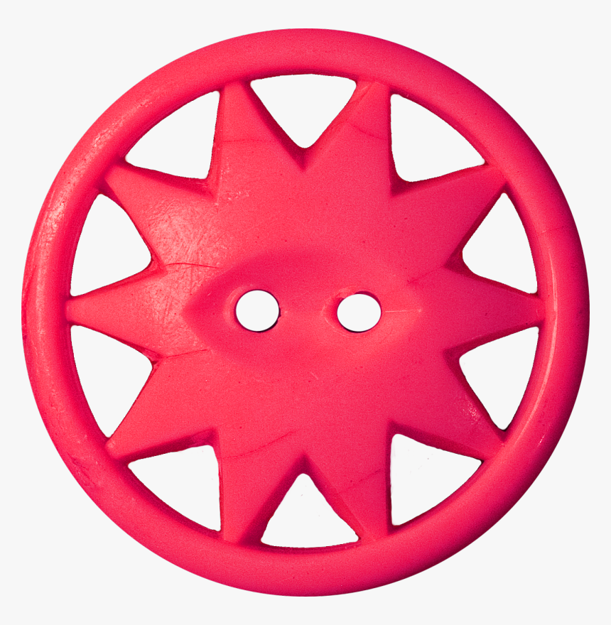 Button With Ten-pointed Star Inscribed In A Circle, - Roh Octagon Wheels, HD Png Download