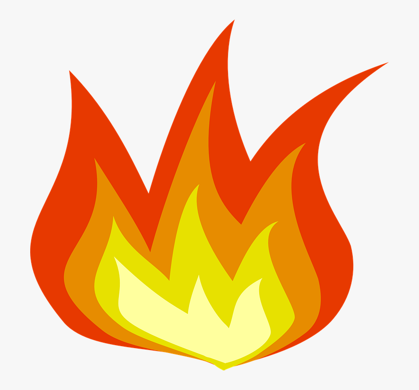 Cliparts For Free Download - Flames Clip Art, HD Png Download