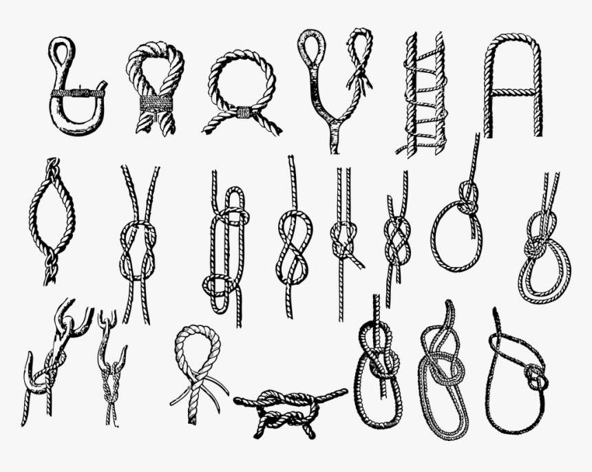 Clip Art Heart Knot Royalty Library - Important Knots, HD Png Download