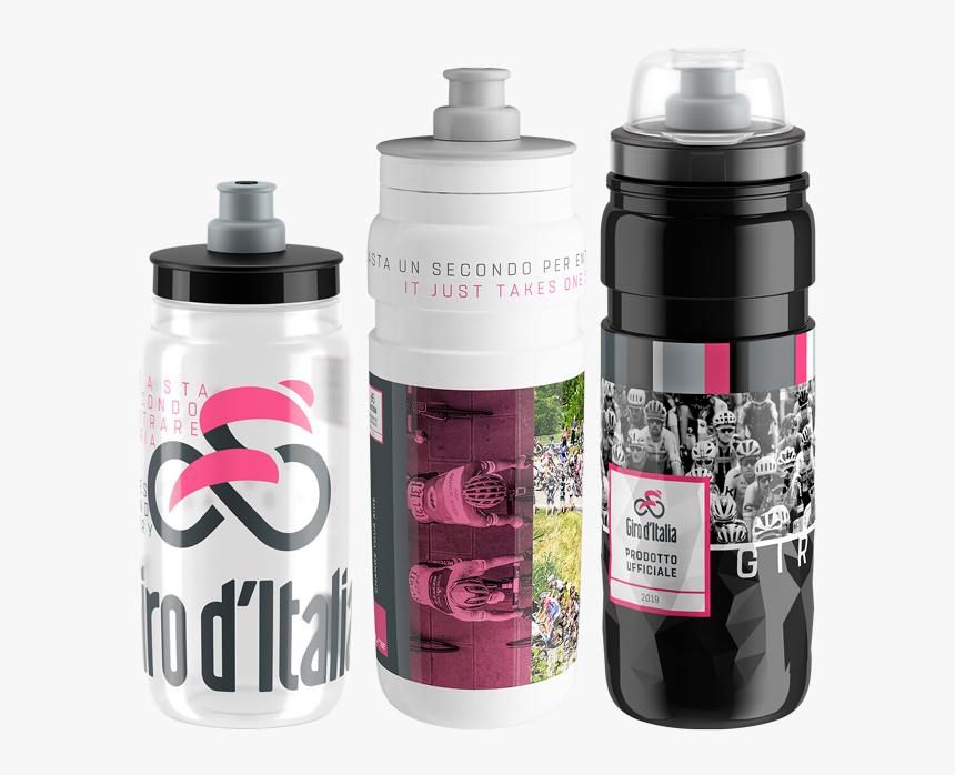 Elite Giro D Italia Bottle 2019, HD Png Download