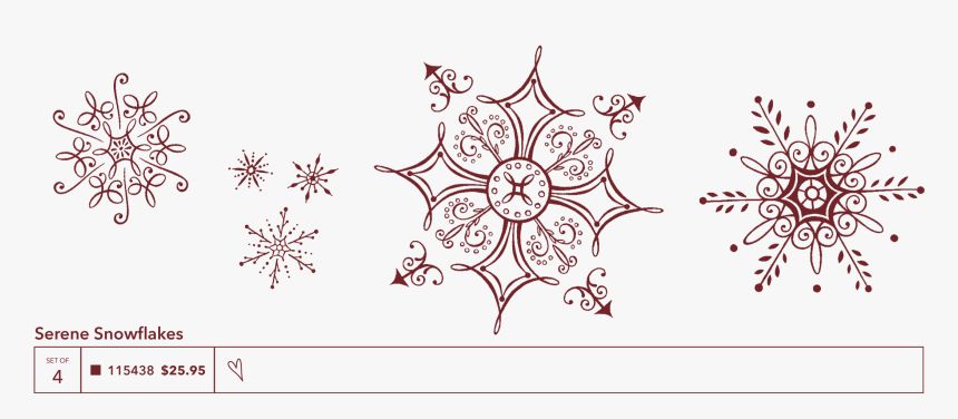 Small Snowflakes, HD Png Download
