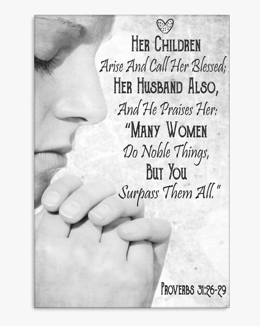 Proverbs 31 Bible Verses For Women, HD Png Download