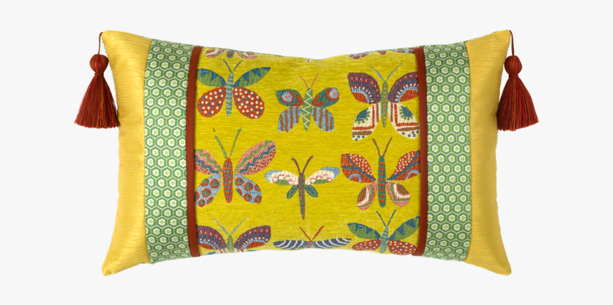Papillon Dijon Tassel Lumbar - Cushion, HD Png Download