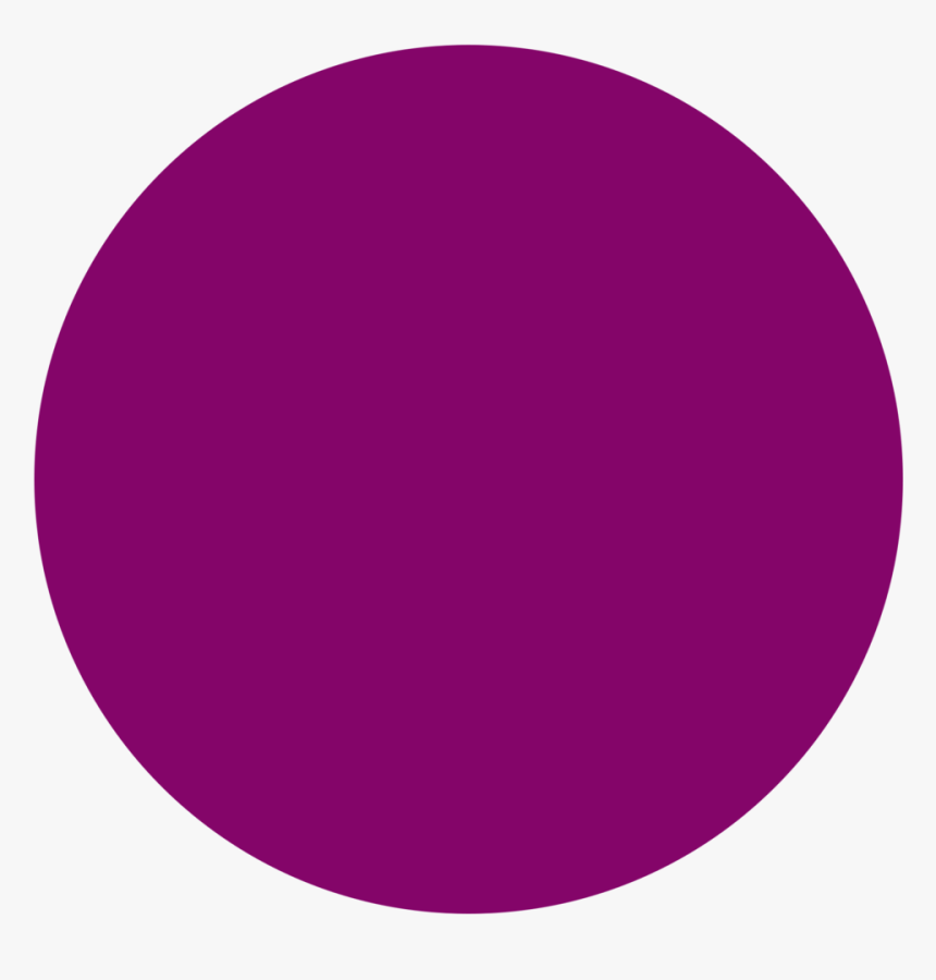 Circle Button - Purple - Circle, HD Png Download