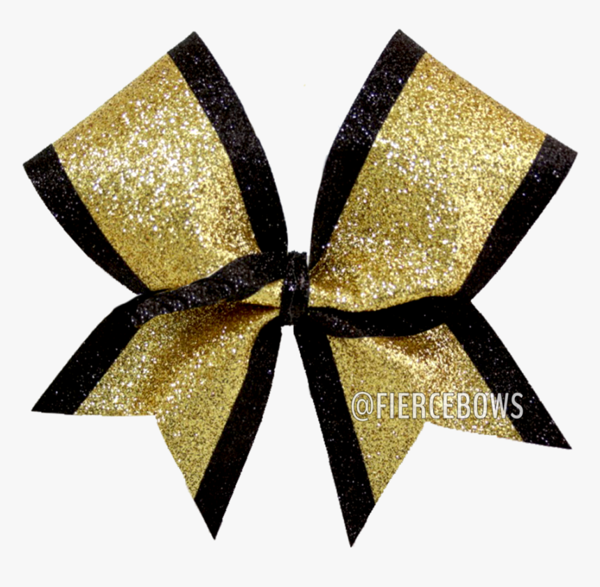 Black And Gold Bow Png Clipart, Transparent Png
