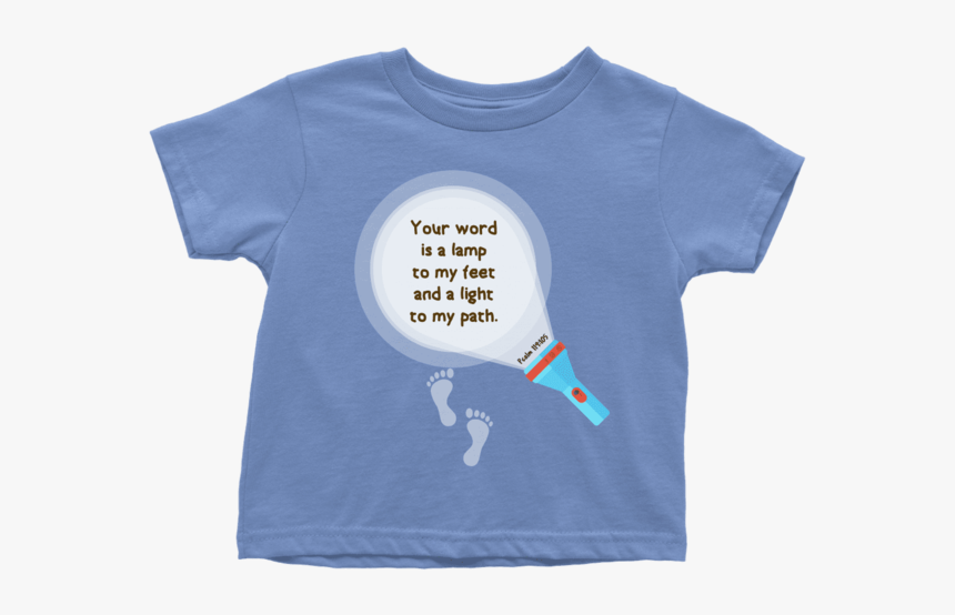 Teelaunch T-shirt Baby Blue / 2t Psalm - Playera De Monstruos Para Cumpleaños 3, HD Png Download