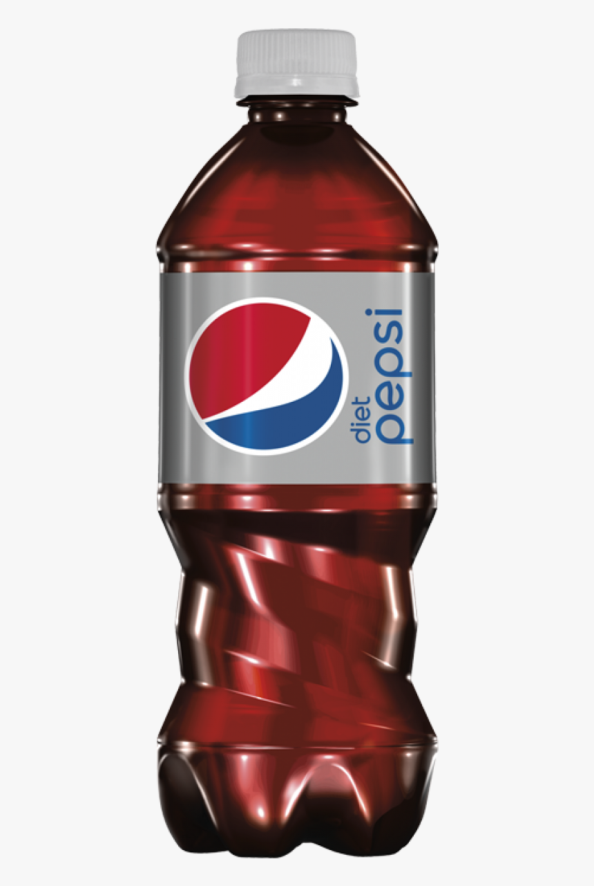 Pepsi Diet Bottle Png Image - Diet Pepsi Caffeine Free 20 Oz, Transparent Png
