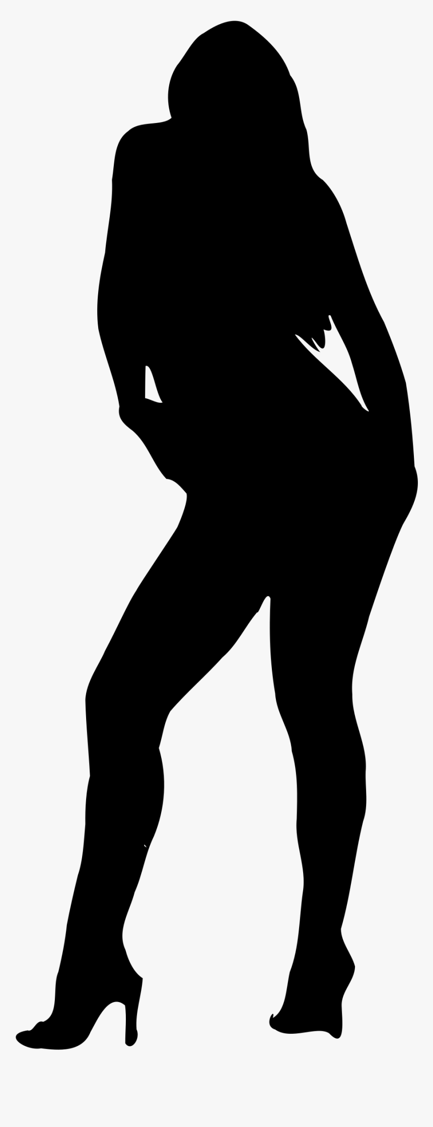 Woman Silhouette 49 Clip Arts - Sexy Woman Silhouette Transparent Background, HD Png Download